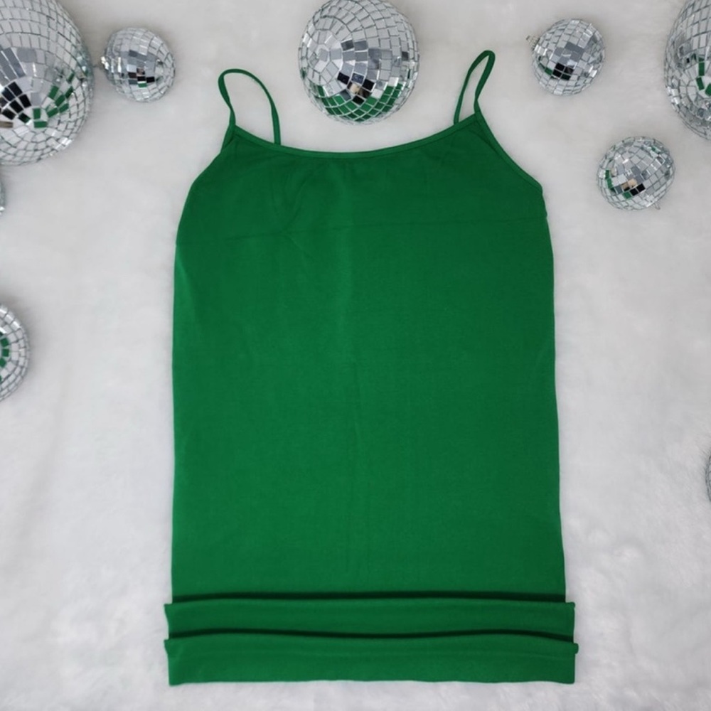 Yahada Green Seamless Tank New Small to 3X